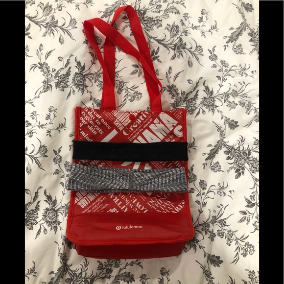 Lululemon head bands (2) plus red lulu bag - Picture 2 of 2